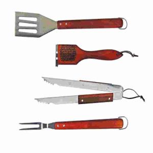 4-Piece BBQ Tool Set